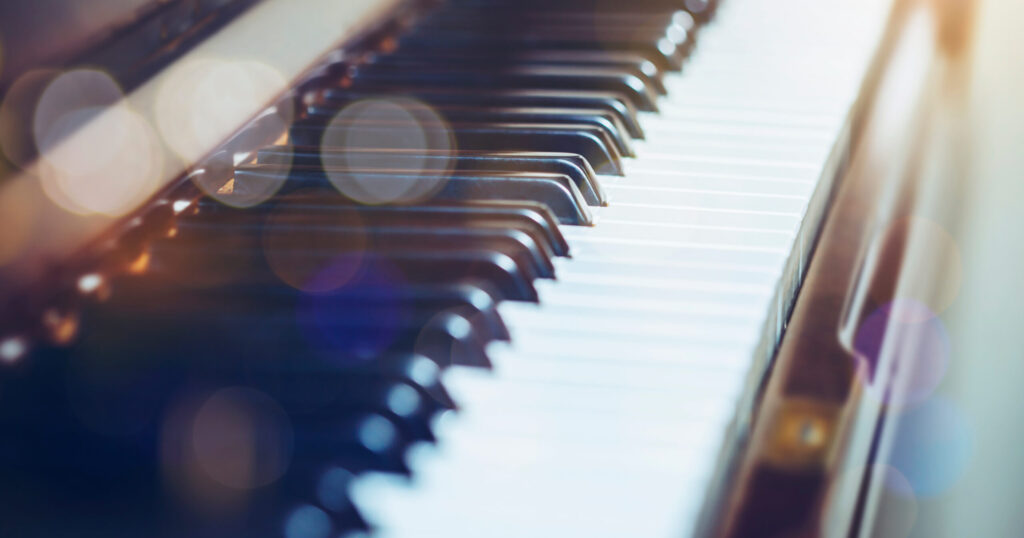 ピアノの音