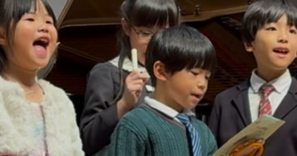 ぴあ音楽教室　2025発表会　幼児生徒さん
